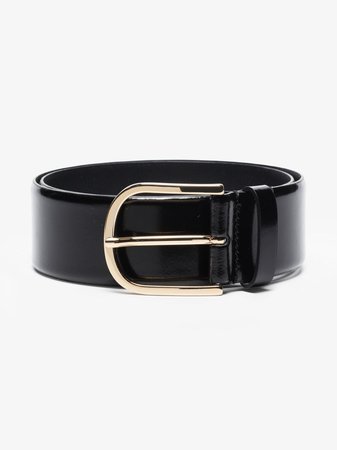 Totême buckle-fastening Wide Leather Belt - Farfetch