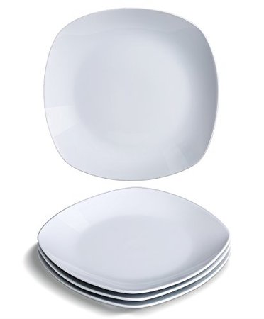 Squareish plate