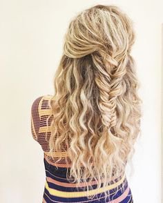 long wavy blonde hair braid - Google-søgning
