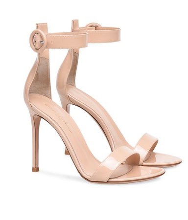pink nude gianvito rossi shoes