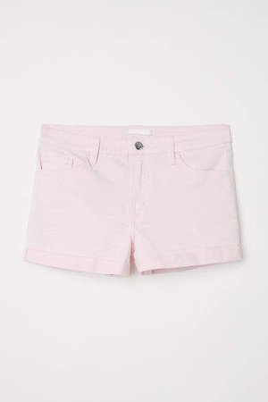 Short Twill Shorts - Pink