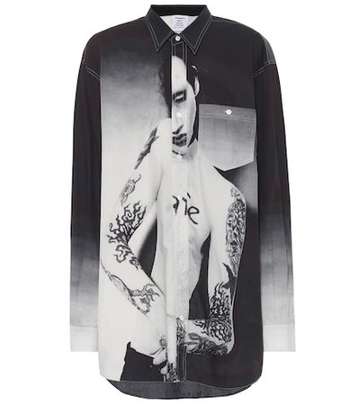 Marilyn Manson cotton shirt