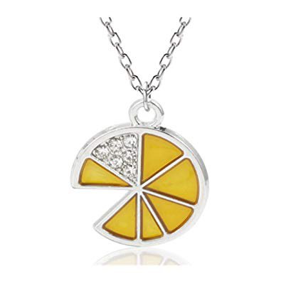 lemon necklace