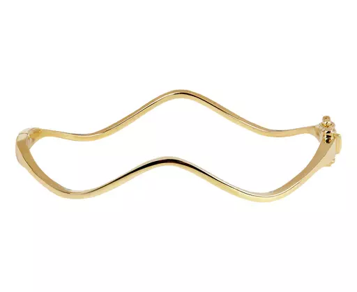 Mateo Gold Wave Bracelet– TWISTonline