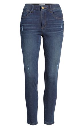 Wit & Wisdom Ab-Solution Luxe Touch High Waist Ankle Skinny Jeans (Nordstrom Exclusive) | Nordstrom