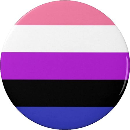 genderfluid pride pin