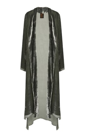 Moda Exclusive Velvet Robe by Juan Carlos Obando | Moda Operandi