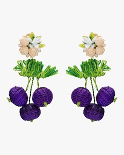 Mercedes Salazar | Wild Grape Earrings | Olivela