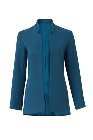 Teal Clarkson Blazer by Of Mercer for $35 | Rent the Runway