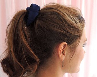 high ponytail with scrunchie - Google Search