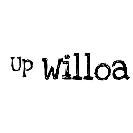 Up Willoa Logo Black