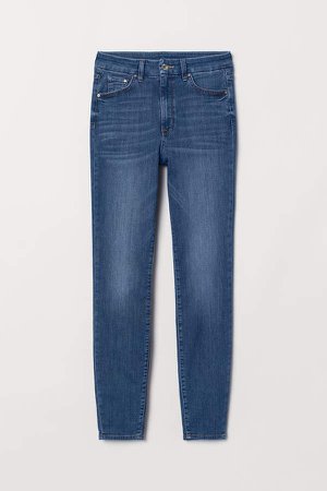 Embrace High Ankle Jeans - Blue