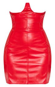 red high waisted leather mini skirt - Google Search