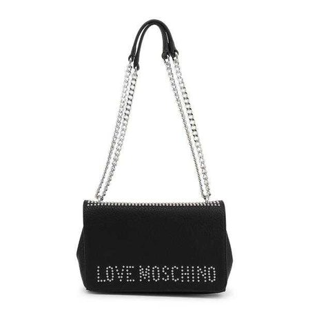 Fashiontage - Love Moschino Black Shoulder Bag - 1345355481149