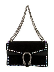 Saint Laurent Medium Classic Monogram Kate Tassel Bag - Grey Shoulder Bags, Handbags - SNT141718 | The RealReal