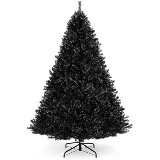 Best Choice Products 6ft Artificial Full Black Christmas Tree Holiday Decoration W/ 1,477 Branch Tips, Foldable Base : Target
