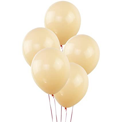 Amazon.com: KUMEED Champagne Balloons Latex Balloons Globos Party Birthday Wedding Balloons Pack of 100: Toys & Games
