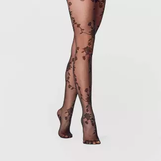 Women's Viney Floral Tights