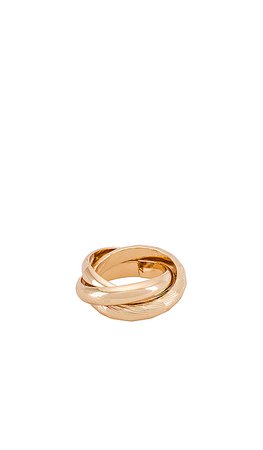 Ettika Layered Ring in Gold | REVOLVE