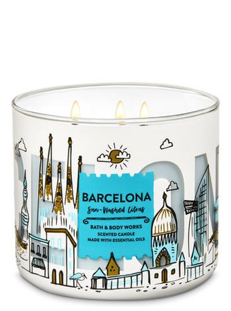 Sun-Washed Citrus 3-Wick Candle | Bath & Body Works