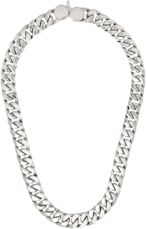 TOM WOOD cuban curb chain link necklace