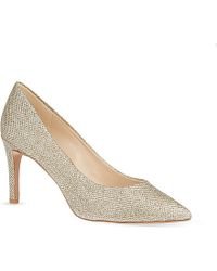 Lyst - Nine West Charly Glitter Courts in Metallic