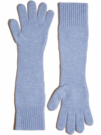 KHAITE Soraya Long Cashmere Gloves - Farfetch