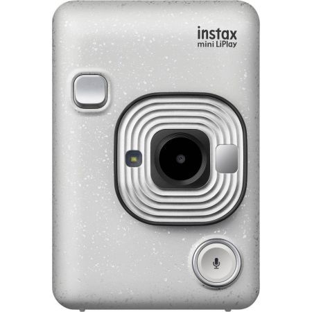 Φωτογραφική Μηχανή Fujifilm Instant Instax Mini LiPlay Stone White - Fujifilm | SHOPFLIX.gr