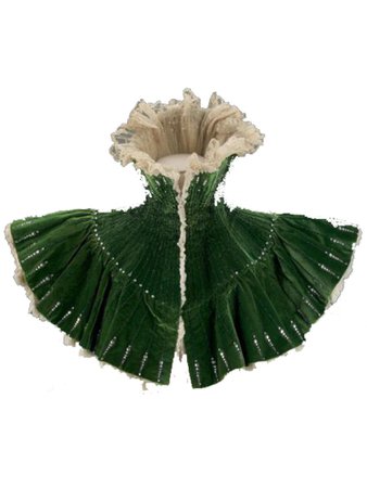 green velvet cape