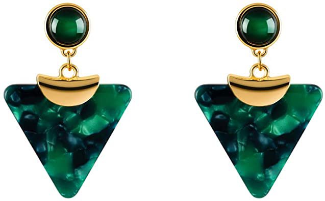 emerald green earrings - Google Search
