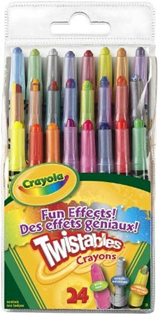 Crayola 24 Mini Twistables Crayons Arts & Crafts