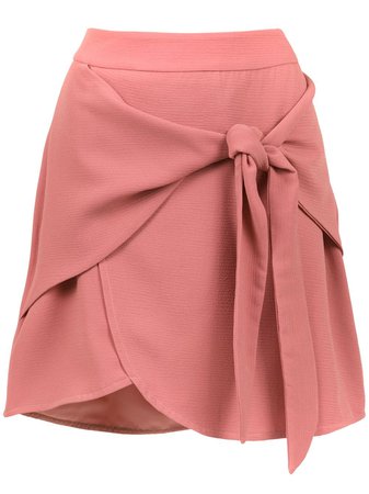 Olympiah Lucca lace up skirt