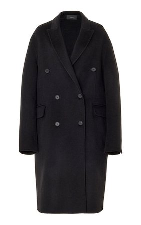 Click Product to Zoom Joseph Carles Double Breasted Wool-Cashmere Coat