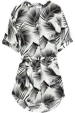 Mikoh Printed Silk Coverup