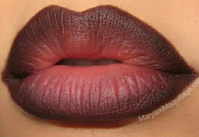 overlined lips