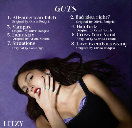 Litzy - 2nd album “GUTS”