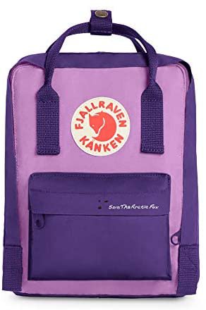 Amazon.com | Fjallraven - Save the Arctic Fox Mini Kanken Backpack for Everyday, Purple/Orchid | Casual Daypacks