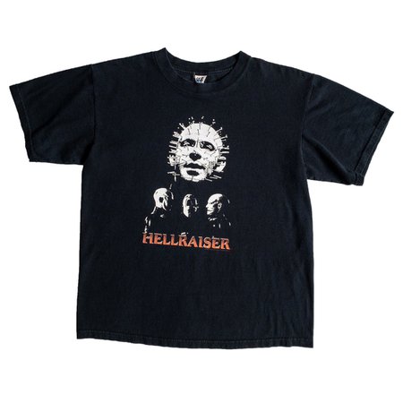 Hellraiser Pinhead Rare Vintage Horror Tee Shirt... - Depop
