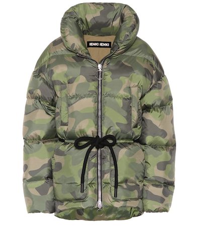 Mishko camouflage puffer jacket