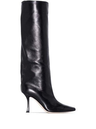 Shop Jimmy Choo Chad 90mm knee-high boots with Express Delivery - FARFETCH
