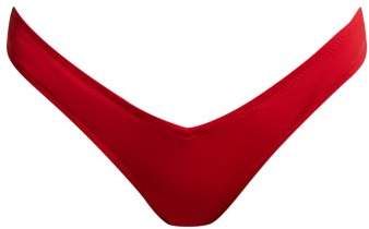 Fisch - Toiny High Leg Bikini Briefs - Womens - Red