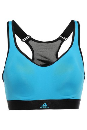 Azure Mesh-trimmed stretch sports bra | Sale up to 70% off | THE OUTNET | ADIDAS | THE OUTNET