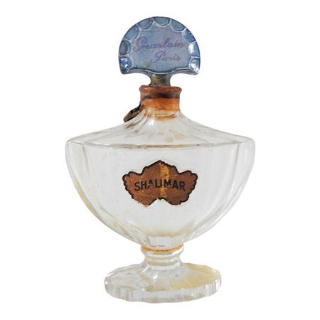Guerlain Shalimar Vintage Perfume Bottle