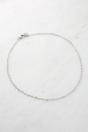 Mini Heart Choker Necklace | Urban Outfitters UK