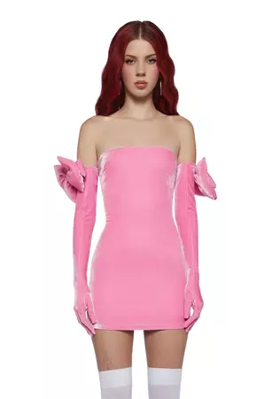 Pretty Perfection Mini Dress Set- Pink – Dolls Kill