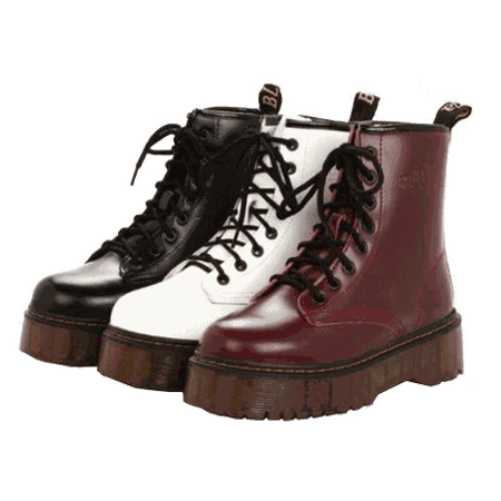 png shoes aesthetic platform boots