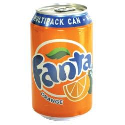 orange fanta soda can png