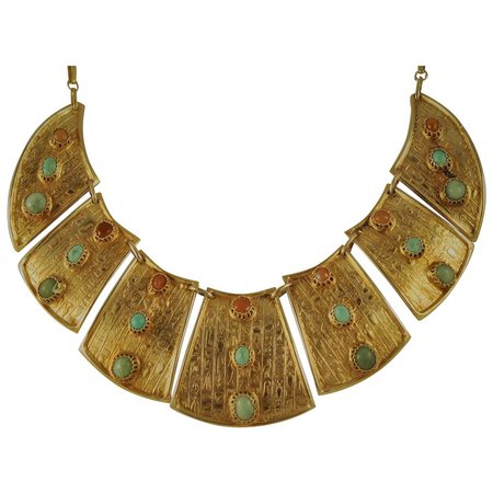 Egyptian collar necklace