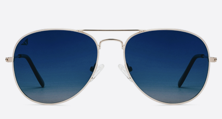 blue gradient sunglasses