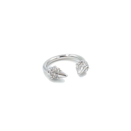 Spike Collection - Silver Bling Ring | Kinsley Armelle